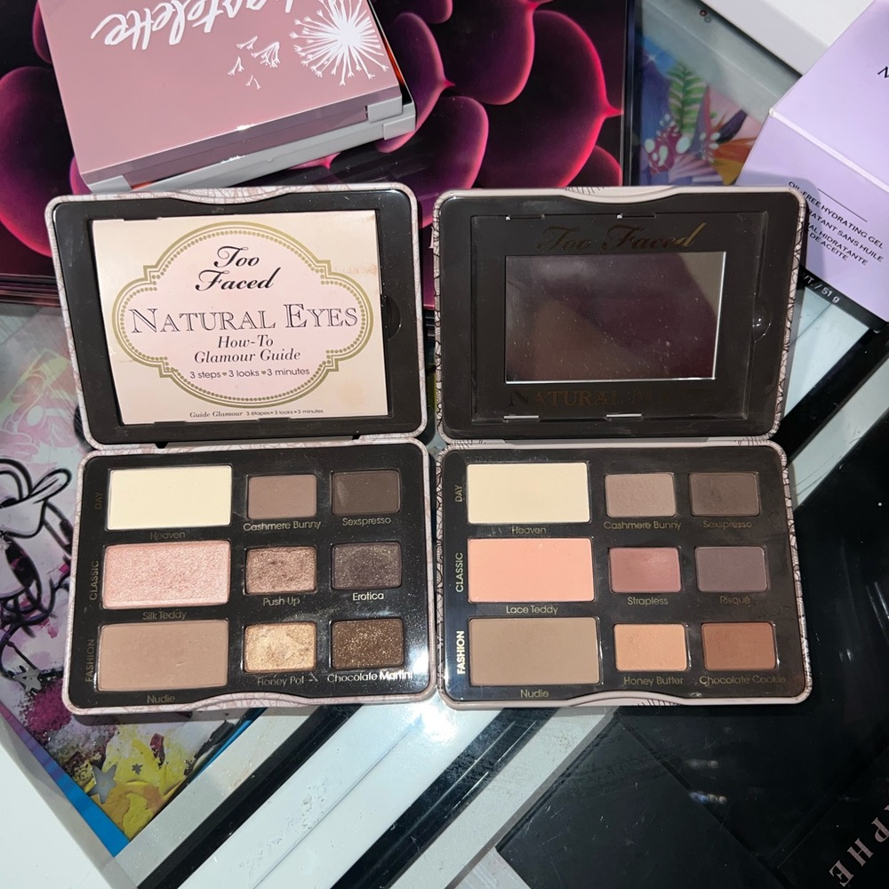 Too Faced Natural Eyes Palette - Shimmering Golds and Browns